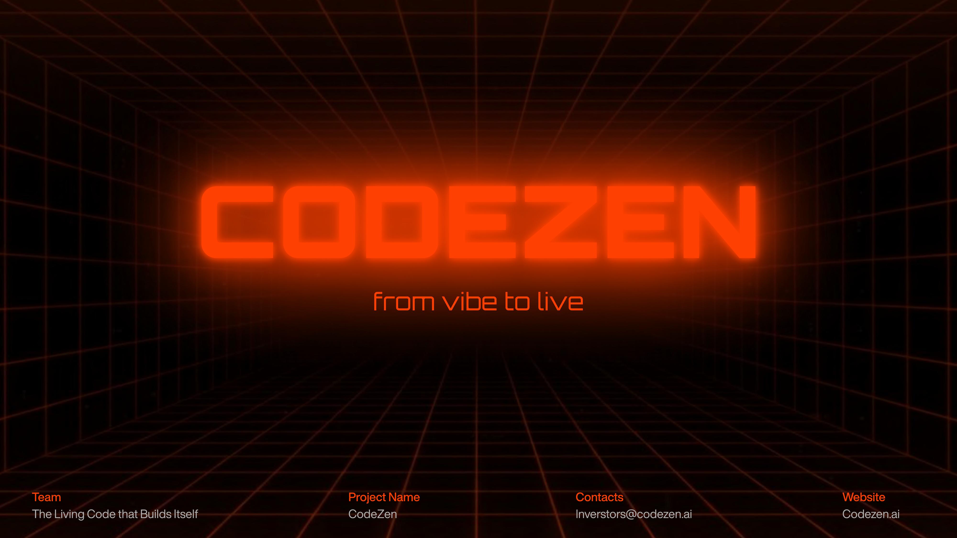 CodeZen Pitch